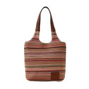 Pastel Multi Accessorize Stripe Raffia Shoulder Acc Bags Bags Day