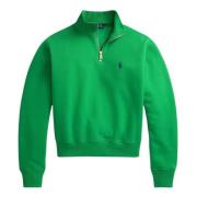 Grønn Polo Ralph Lauren Grønn Zip Sweatshirt Genser