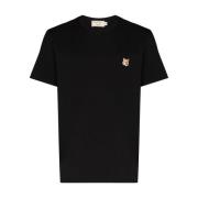 Sorte T-skjorter og Polos med revhode-patch