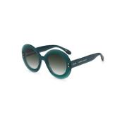 Grønn Ramme Stilige Solbriller