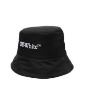 Svart og hvit Bookish Bucket Hat