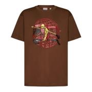 Herre Equestrian Knight Design T-skjorte
