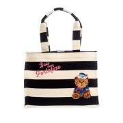 Svart Teddy Tote Bag