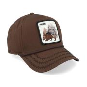 Dark Brown Goorin Bros Porcupine Caps