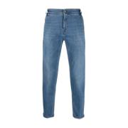 Slim-Fit Denim Jeans for Menn