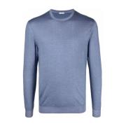Blå Casual Sweatshirt for Menn