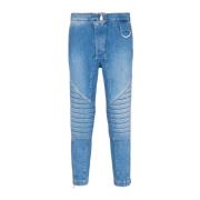 Lys Blå Lavt Snitt Slim Fit Jeans