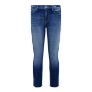 High Rise Crop Slim Jeans