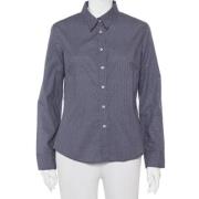 Pre-owned Navy Cotton Carolina Herrera skjorter