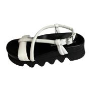 Yasu Dreamer Hvit Plattform Sandal