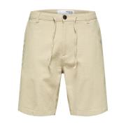 Incense Selected Slhregular-Brody Linen Shorts Noos Shorts