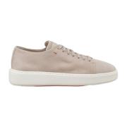 Clean-icon Suede Sneakers