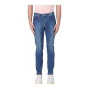 Slim-Fit Bomull Elastan Jeans