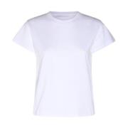 Lys ogaturlig Hvit T-Skjorte