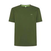 Solid Grønn Kortermet T-skjorte