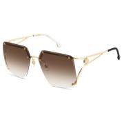 Gold/Brown Shaded Sunglasses