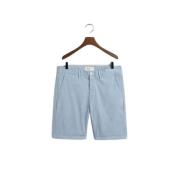 Blå Gant Reg Sunfaded Shorts Shorts