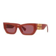 Opal Cognac/Dark Violet Solbriller SMU 09Ws