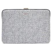 Stål Blå Tweed Mac Cover