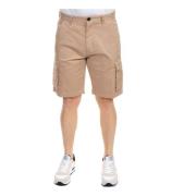 Stilige Beige Bermuda Shorts
