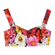 Blomster Bustier Crop Top