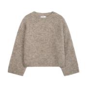 Beige Mix Mohair Sweater