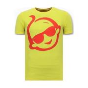 T-skjorte Menn med Trykk - Zwitsal med Solbeskyttelse