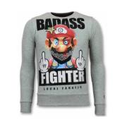 Mario Fight Club Sweater - Herre gensere - 11-6298G