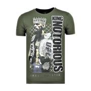 King Notorious Sommer T-skjorte Herre - 6324G - Grønn