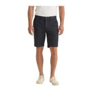 Slim-fit Marineblå Chino Shorts