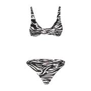 Zebra Print Lycra Bikini