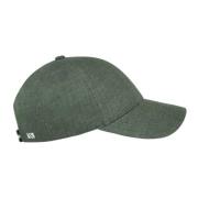 Grønne Lin Caps