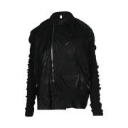 Pre-owned Leather outerwear