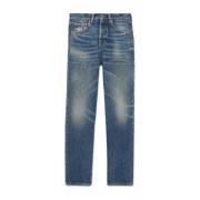 Vintage Denim Blå Jeans