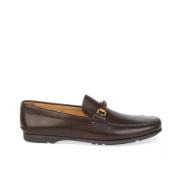 Burnt Mocassino Fit Loafers