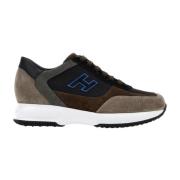 Beige/marrone/blu Sneakers Aw23