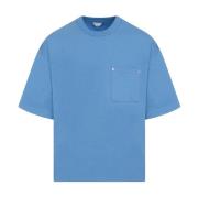 Admiral Blue Bomull T-skjorte
