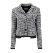 Svart Ull Blazer Aw23