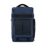 Blå Bucket Bag & Ryggsekk med LED