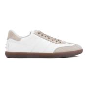 Hvite Skinn Sneakers Ss24