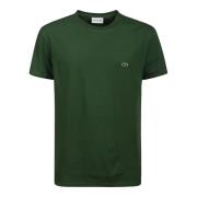 Grønn Bomull T-skjorte med Logo