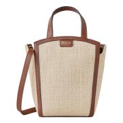 Raffia Mini Clovelly Tote Veske