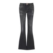 Western bootcut denim jeans