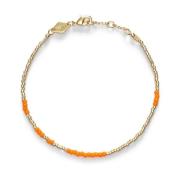 Delikat Tangerine Asym Armbånd