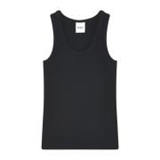 Ribbet Tank Top - Klassisk Stil