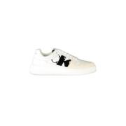 Hvit Polyester Sneaker for Menn