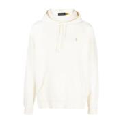 Beige Sweatshirt Stilig Komfortabel Bomull