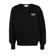 Svart Logo Sweatshirt Aw23