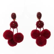 Pre-owned Fabric earrings