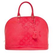 Pre-owned Rosa skinn Louis Vuitton Alma